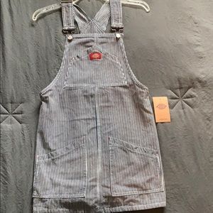 Dickies overalls navy/white